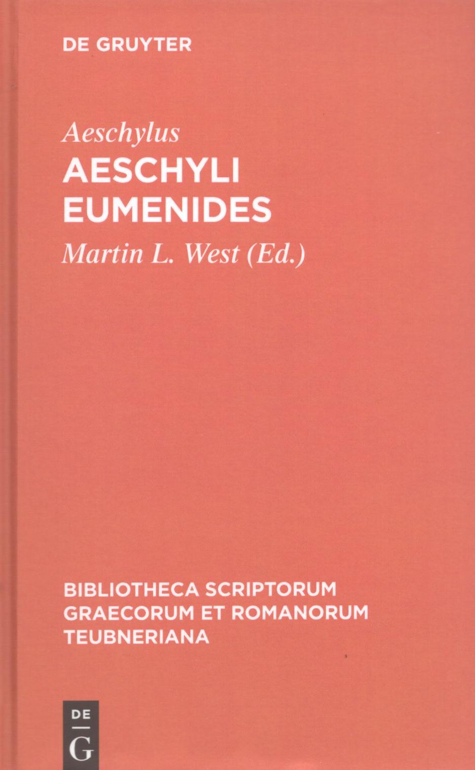 AESCHILI EUMENIDES