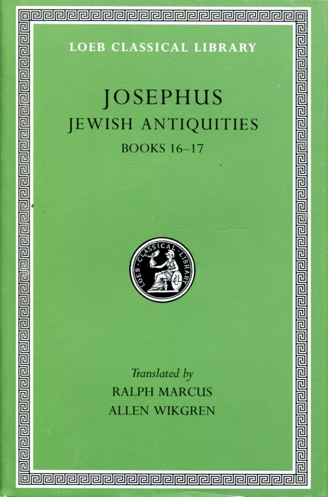 JOSEPHUS JEWISH ANTIQUITIES, VOLUME VII