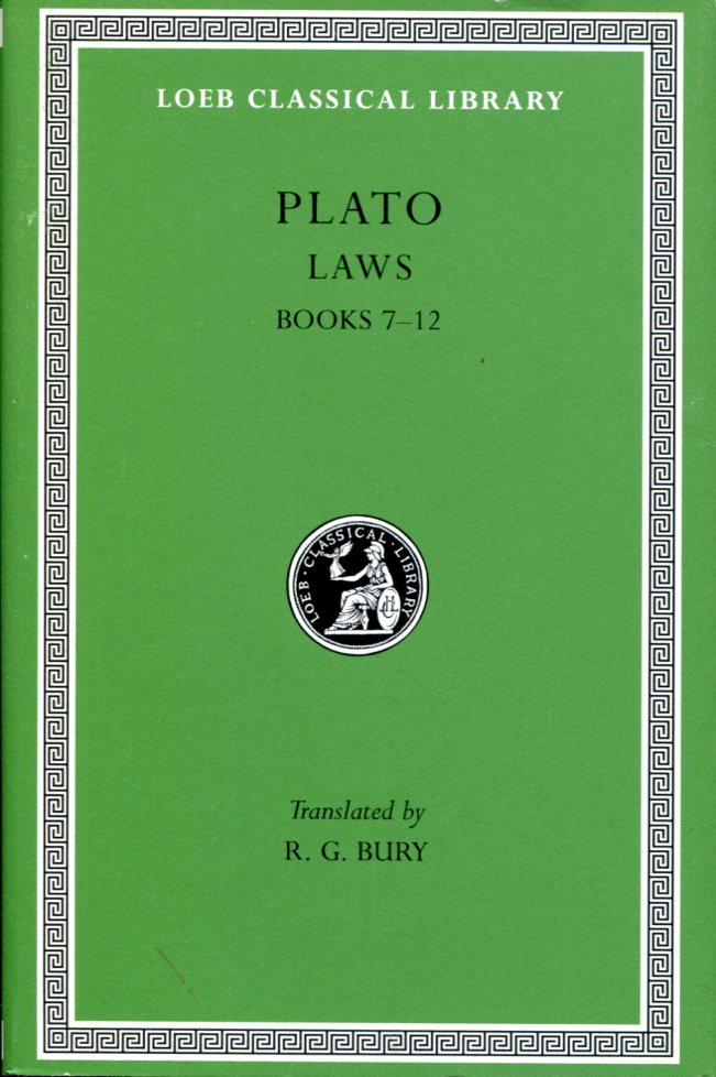 PLATO LAWS, VOLUME II