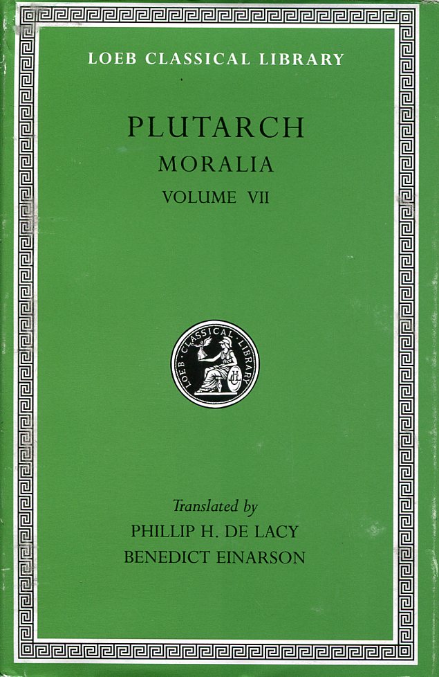 PLUTARCH MORALIA, VOLUME VII