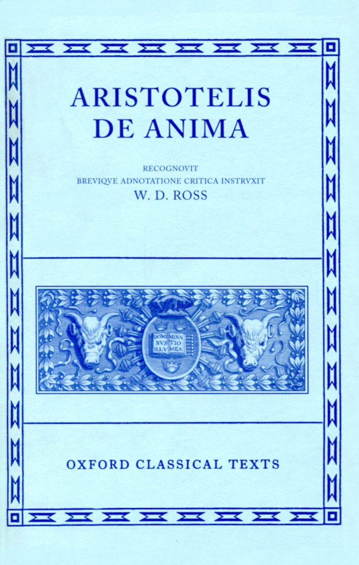 ARISTOTLE DE ANIMA