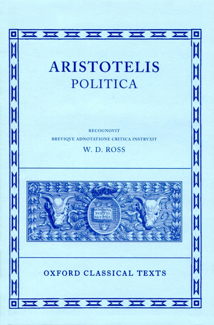 ARISTOTLE POLITICA