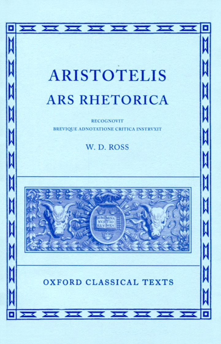 ARISTOTLE ARS RHETORICA