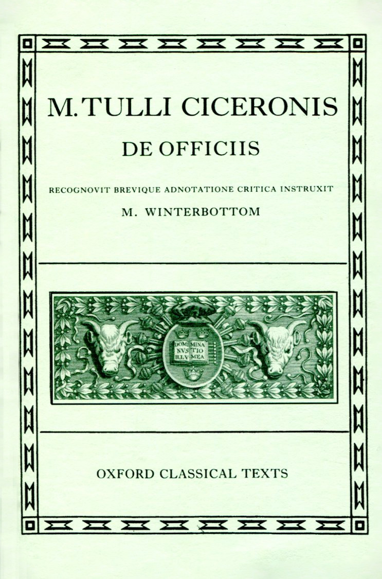 CICERO DE OFFICIIS