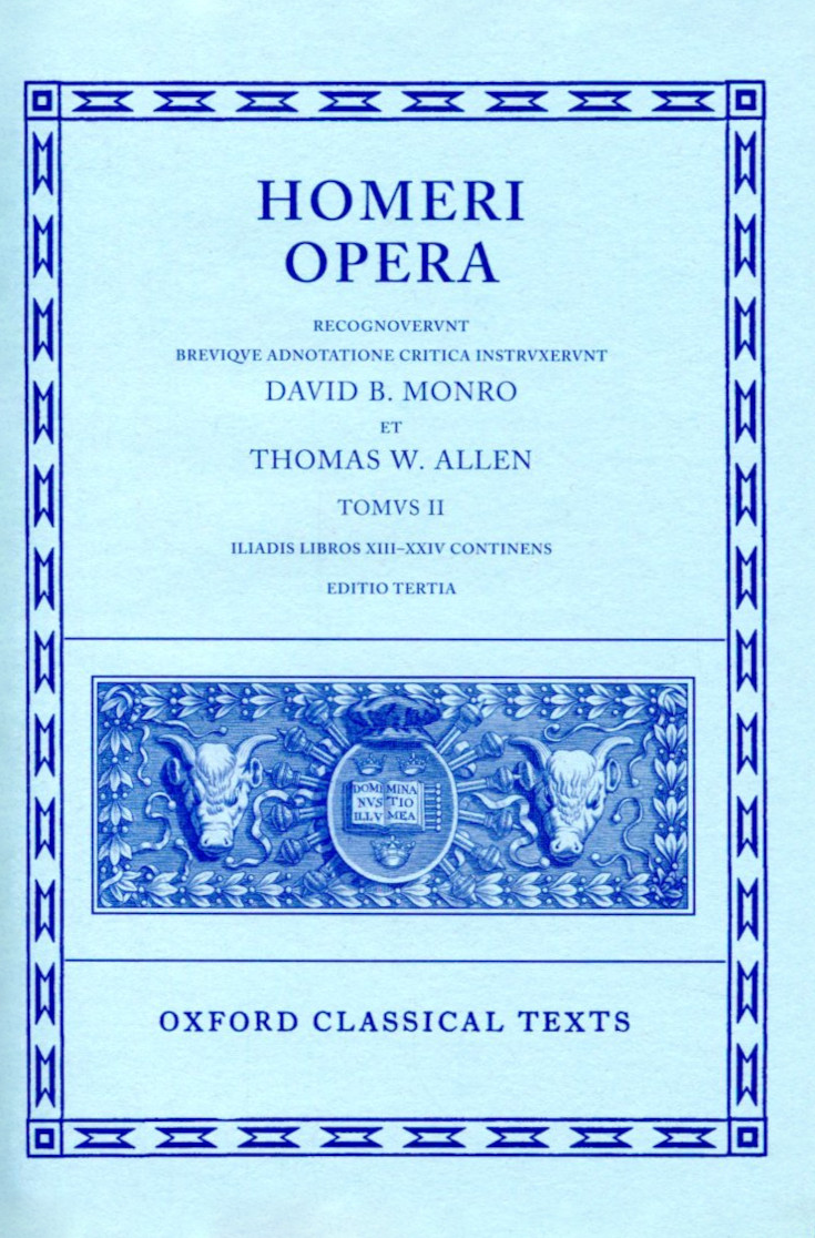 HOMER VOL. II. ILIAD (BOOKS XIII-XXIV)