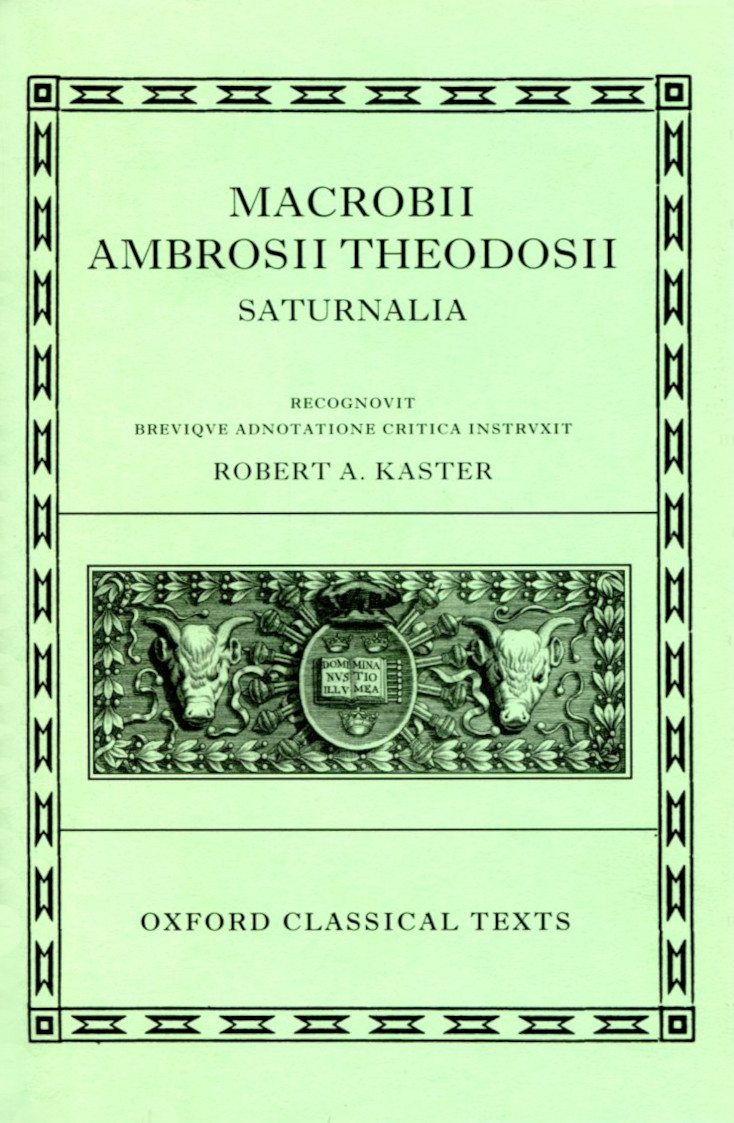 MACROBIUS SATURNALIA