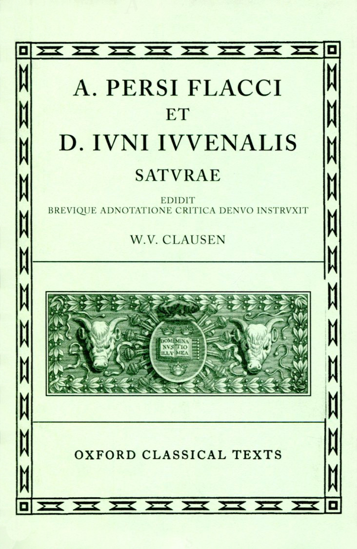 PERSIUS AND JUVENAL