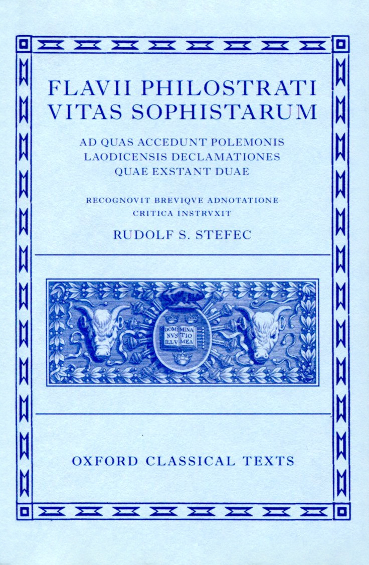 PHILOSTRATUS LIVES OF THE SOPHISTS