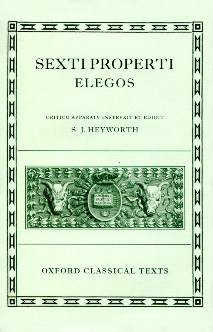 PROPERTIUS ELEGI