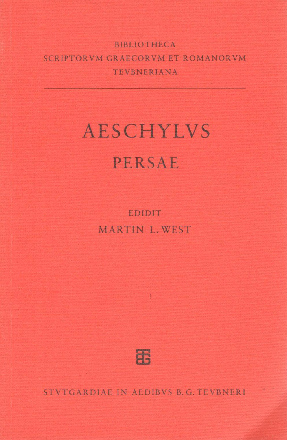 AESCHYLI PERSAE