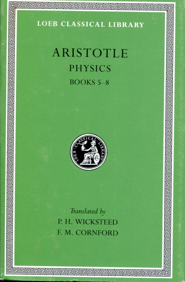 ARISTOTLE PHYSICS, VOLUME II