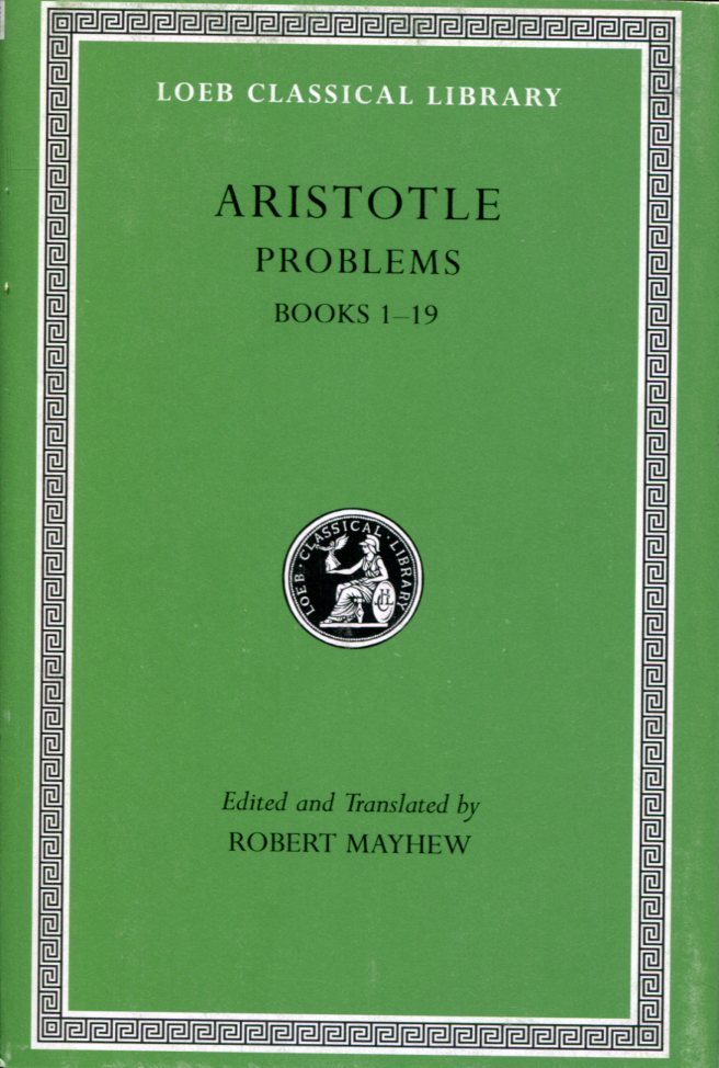 ARISTOTLE PROBLEMS, VOLUME I