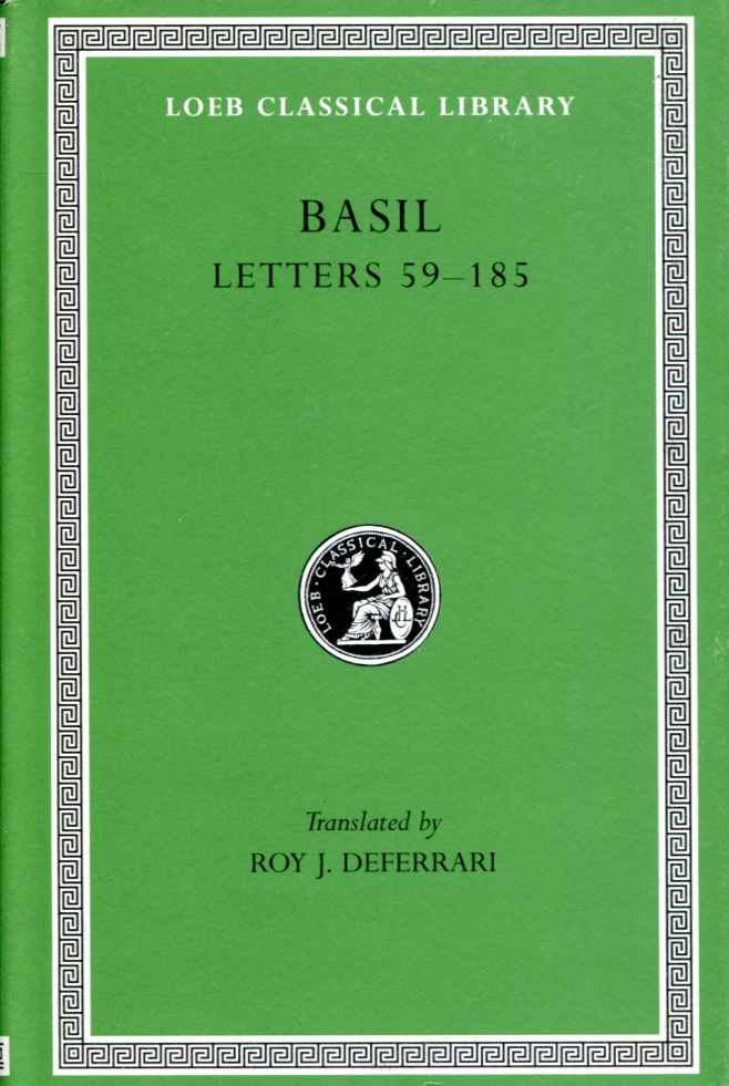 BASIL LETTERS, VOLUME II: LETTERS 59-185