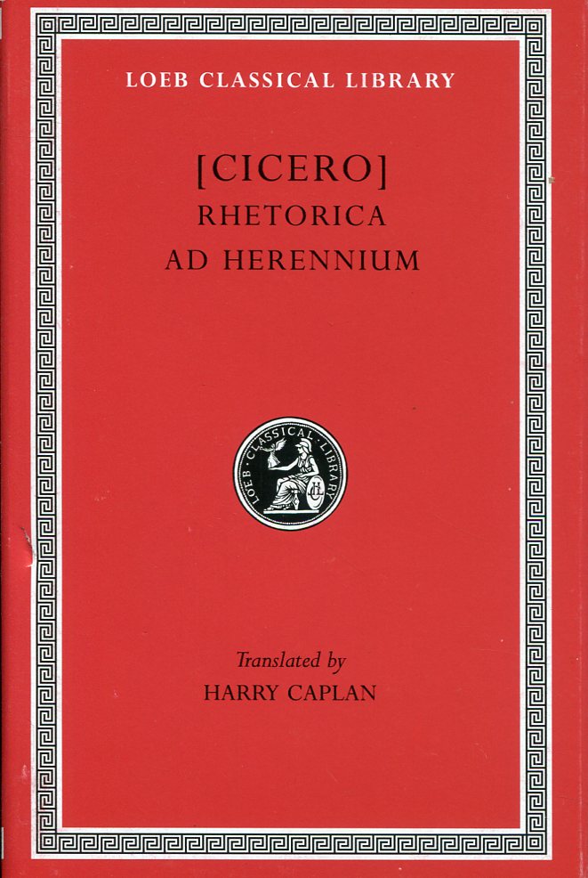 CICERO RHETORICA AD HERENNIUM