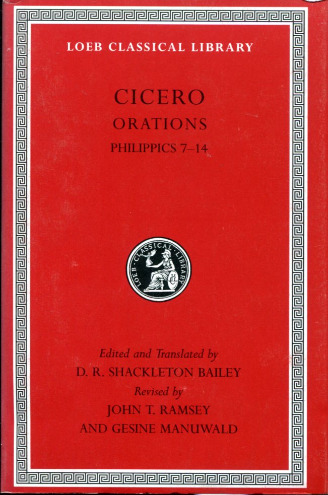 CICERO PHILIPPICS 7-14