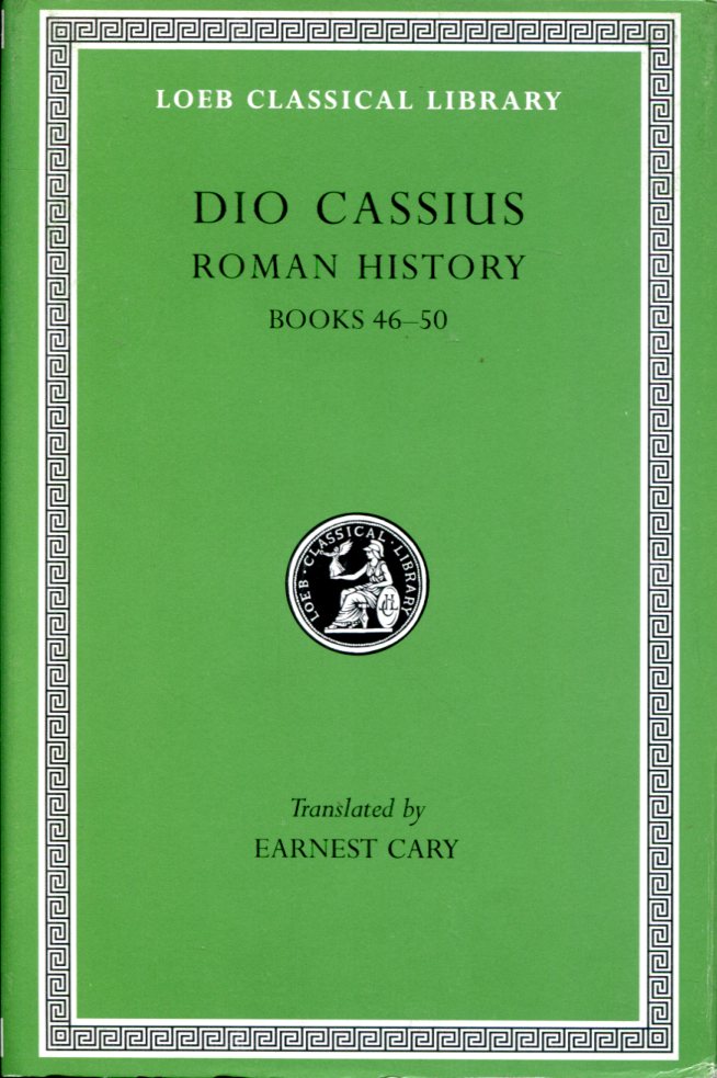 DIO CASSIUS ROMAN HISTORY, VOLUME V