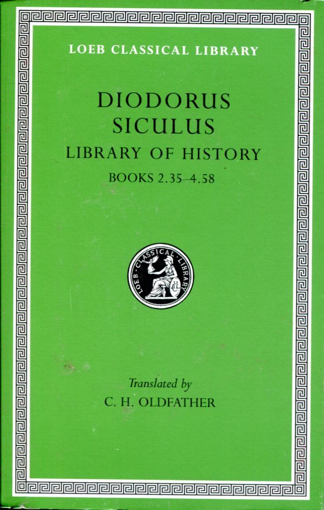 DIODORUS SICULUS LIBRARY OF HISTORY, VOLUME II