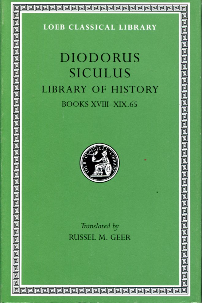 DIODORUS SICULUS LIBRARY OF HISTORY, VOLUME IX