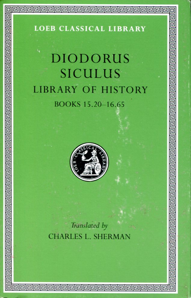 DIODORUS SICULUS LIBRARY OF HISTORY, VOLUME VII