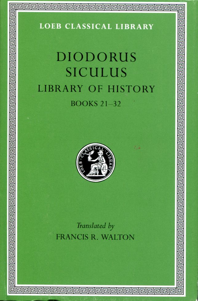 DIODORUS SICULUS LIBRARY OF HISTORY, VOLUME XI