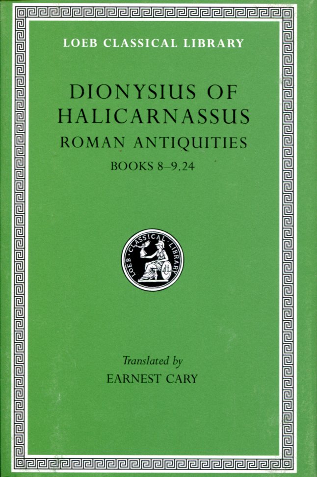 DIONYSIUS OF HALICARNASSUS ROMAN ANTIQUITIES, VOLUME V