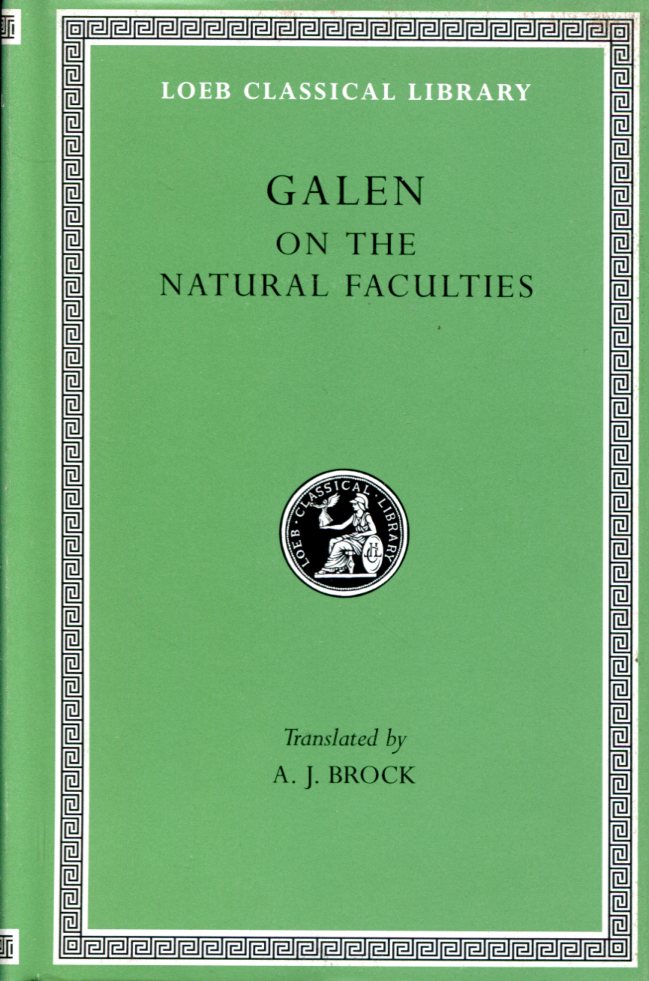 GALEN ON THE NATURAL FACULTIES