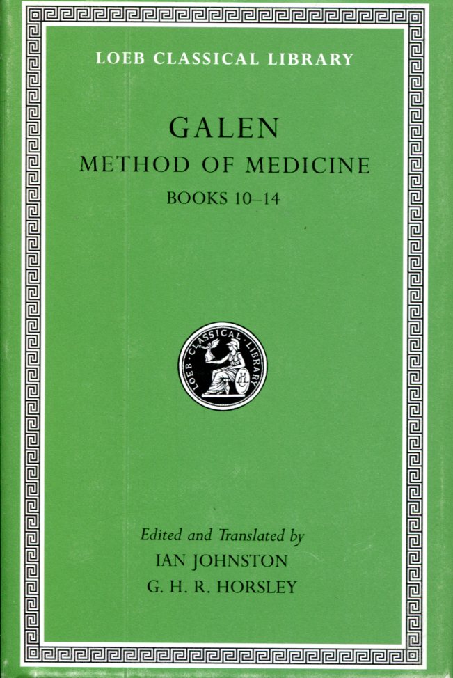 GALEN METHOD OF MEDICINE, VOLUME III