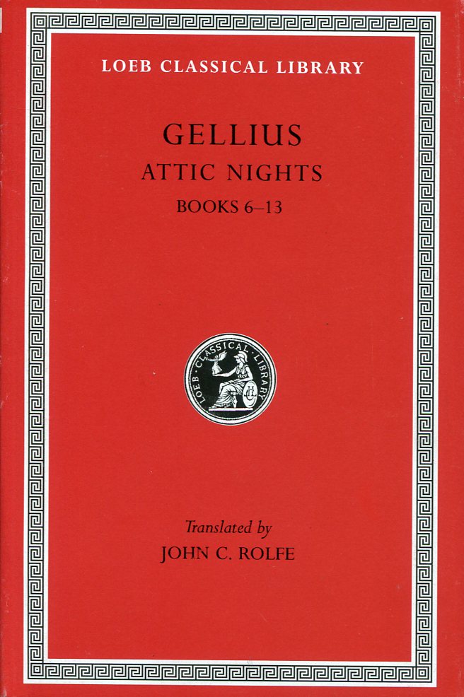 GELLIUS ATTIC NIGHTS, VOLUME II