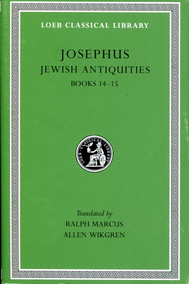 JOSEPHUS JEWISH ANTIQUITIES, VOLUME VI