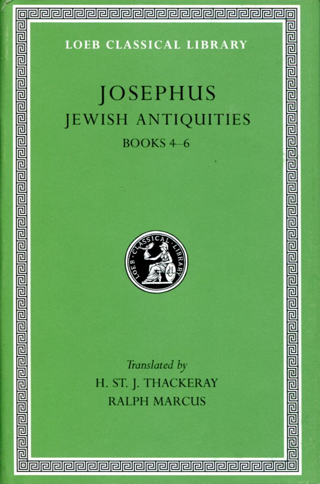 JOSEPHUS JEWISH ANTIQUITIES, VOLUME II