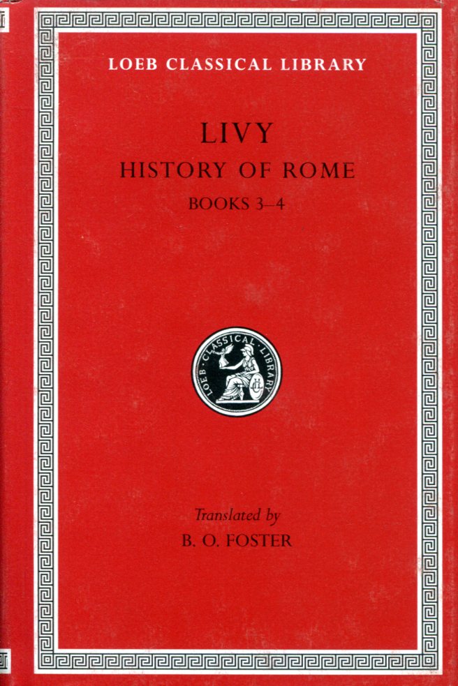 LIVY HISTORY OF ROME, VOLUME II
