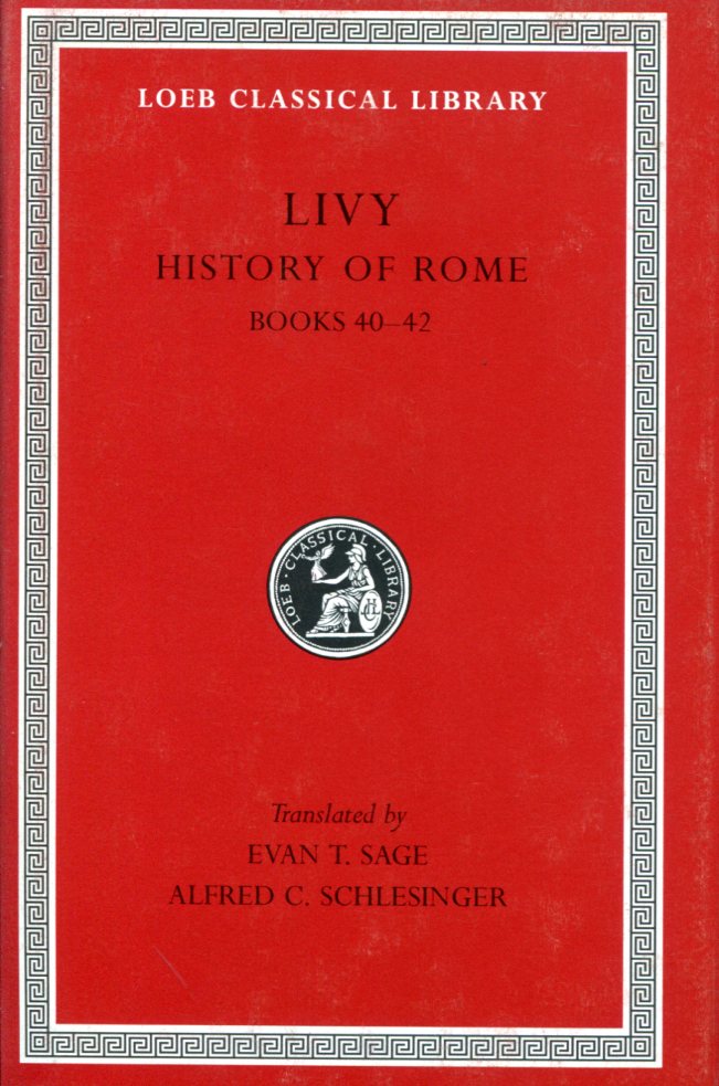 LIVY HISTORY OF ROME, VOLUME XII