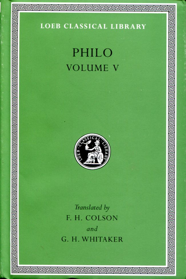 PHILO ON FLIGHT AND FINDING. ON THE CHANGE OF NAMES. ON DREAMS