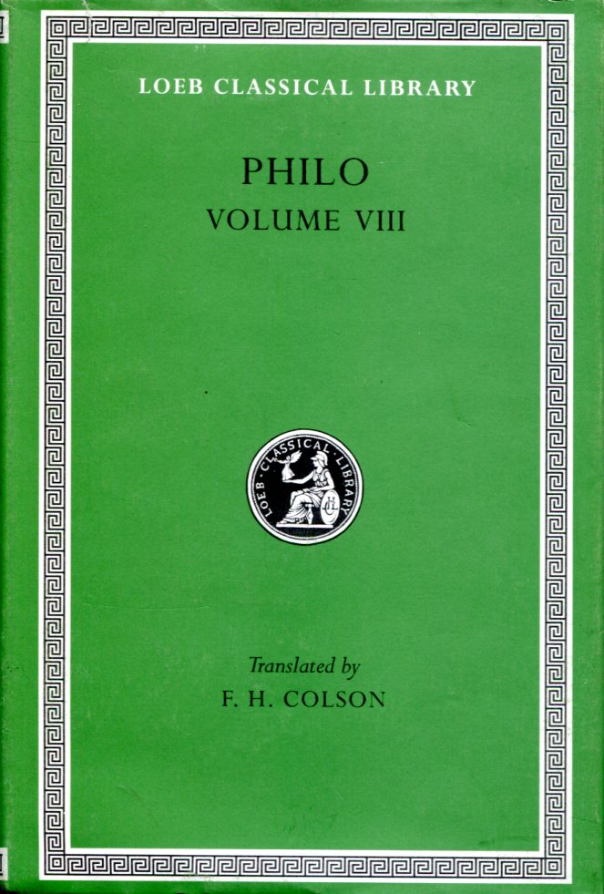 PHILO ON THE SPECIAL LAWS, BOOK 4. ON THE VIRTUES. ON REWARDS AND PUNISHMENTS