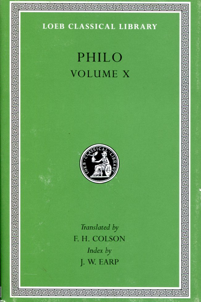 PHILO ON THE EMBASSY TO GAIUS. GENERAL INDEXES