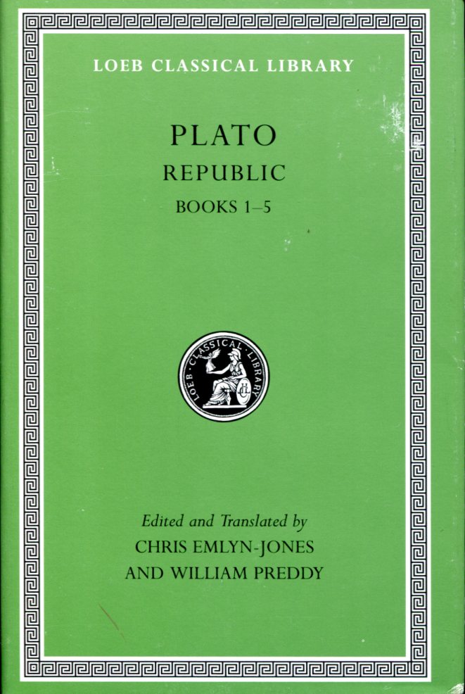 PLATO REPUBLIC, VOLUME I
