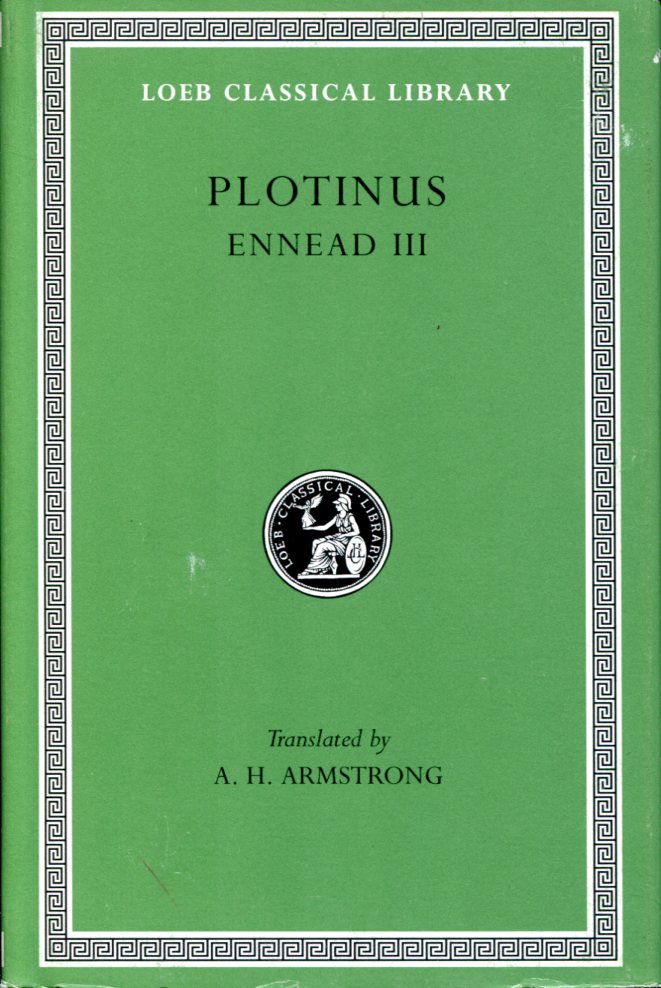 PLOTINUS ENNEAD, VOLUME III