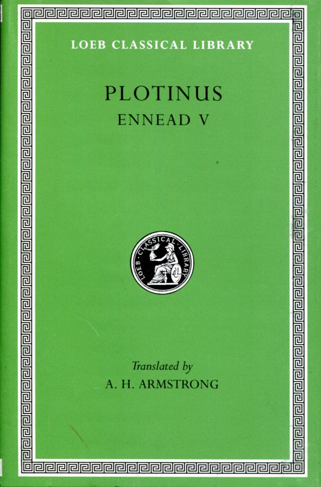 PLOTINUS ENNEAD, VOLUME V