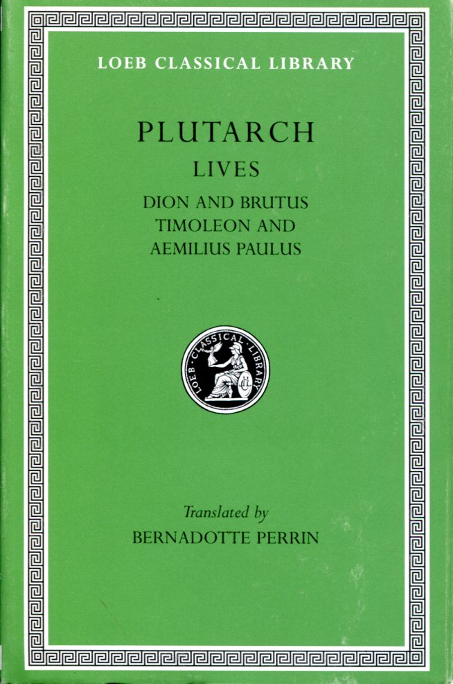 PLUTARCH LIVES, VOLUME VI