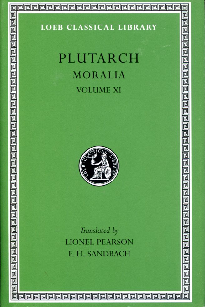 PLUTARCH MORALIA, VOLUME XI