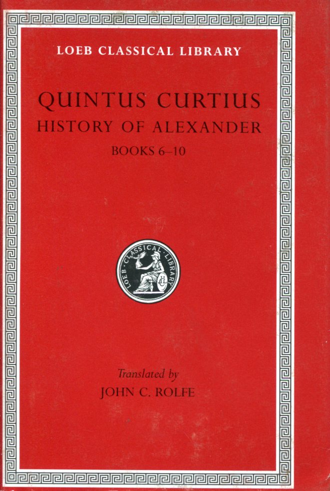 QUINTUS CURTIUS HISTORY OF ALEXANDER, VOLUME II