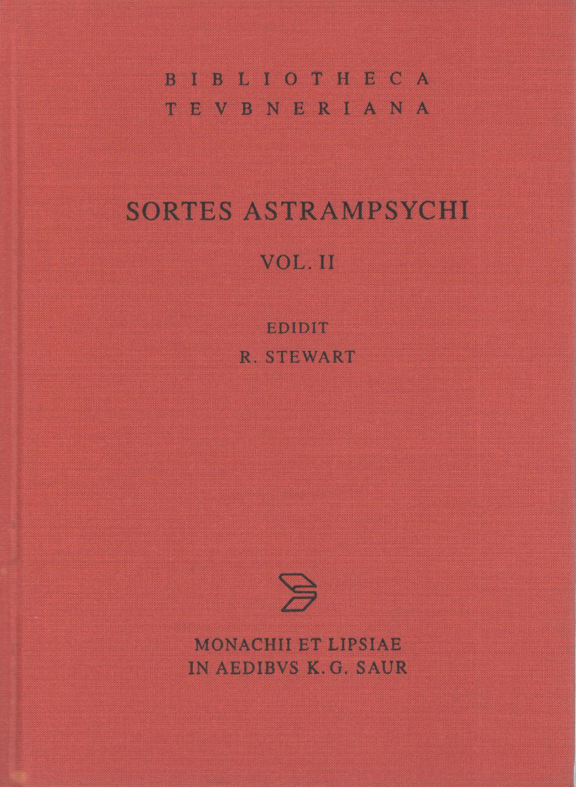 SORTES ASTRAMPSYCHI VOL. II