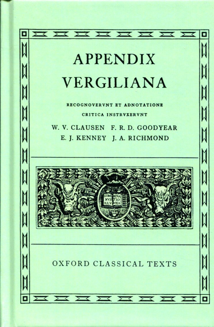 VIRGIL APPENDIX VERGILIANA