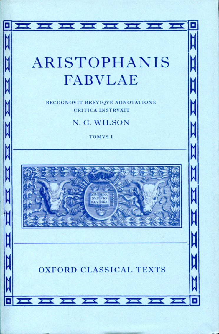 ARISTOPHANES FABULAE I