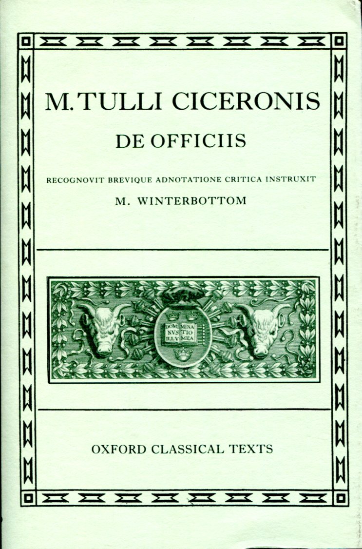 CICERO DE OFFICIIS