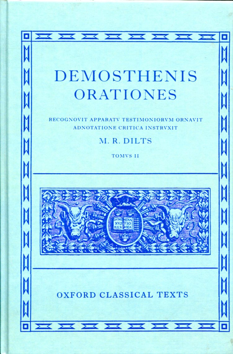 DEMOSTHENES ORATIONES: VOL. II