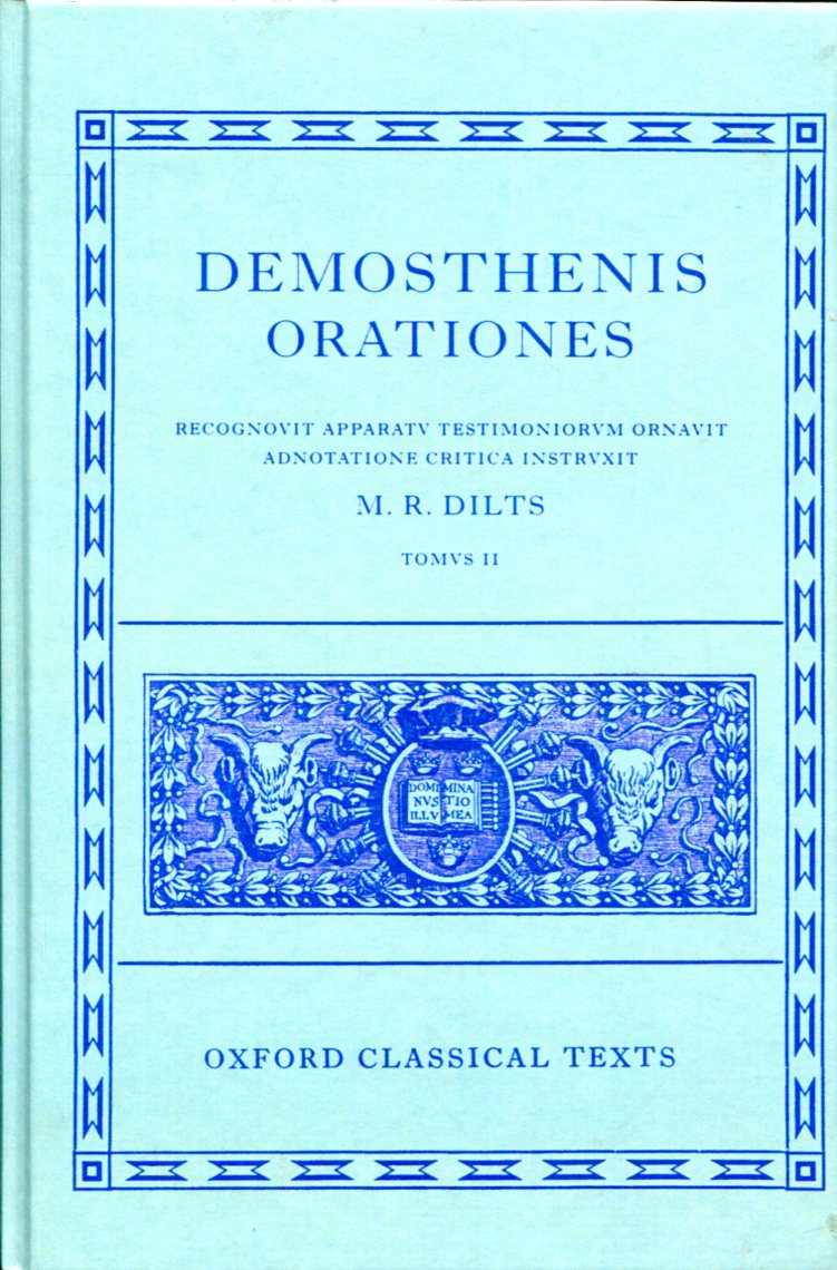 DEMOSTHENES ORATIONES: VOL. II