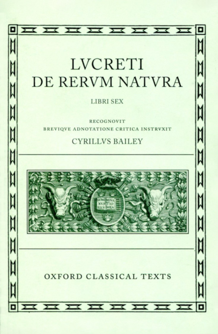 LUCRETIUS DE RERUM NATURA