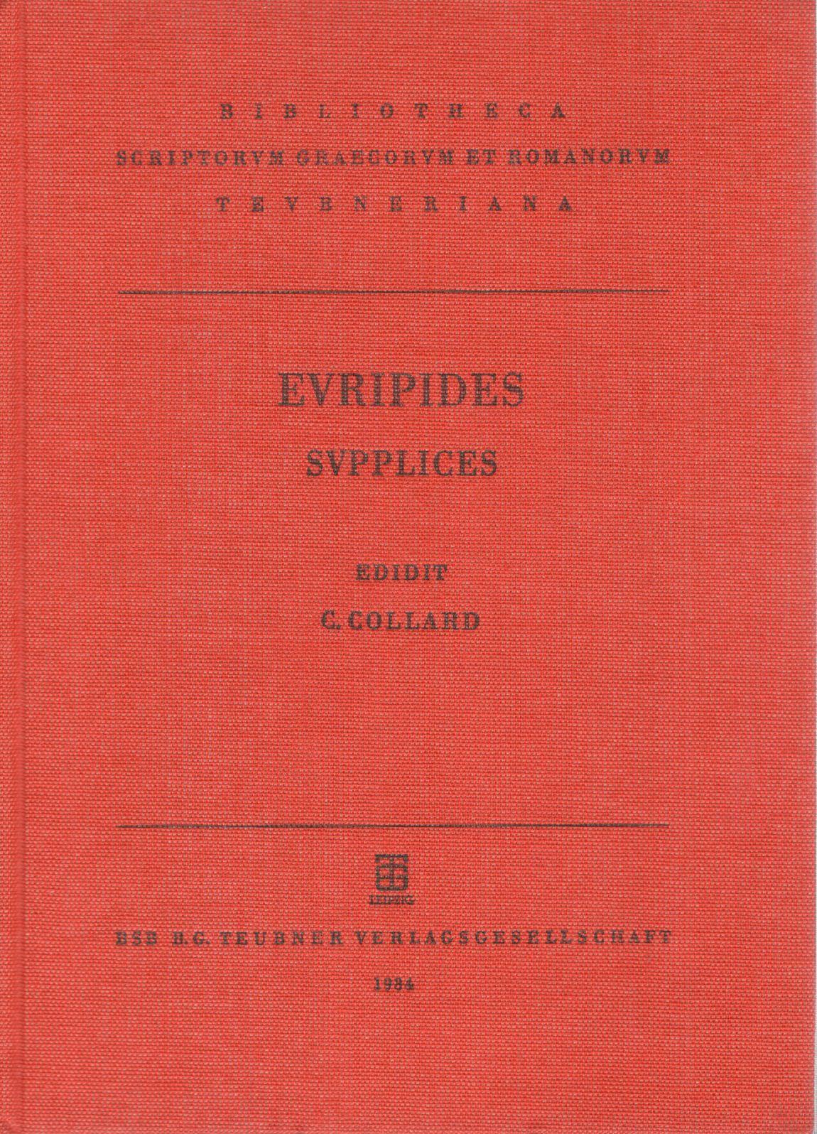 EURIPIDIS SUPPLICES