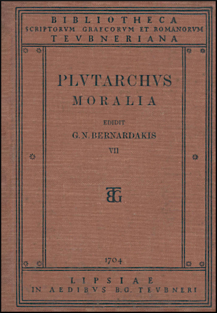 PLUTARCHI MORALIA, VOL. VII